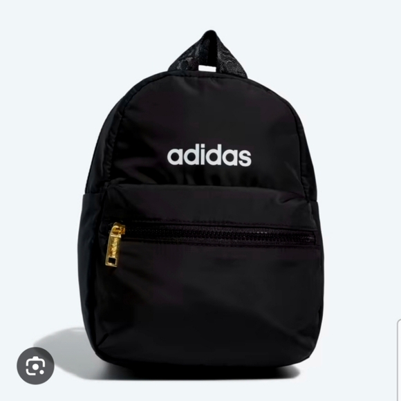 Adidas Black Backpack with Minimalist Design - Picture 1 of 4